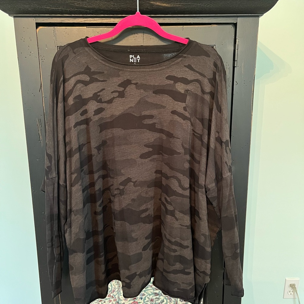 Planet Camouflage Swing Shirt